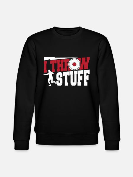 Discus Throw Discus Thrower Gift - Stanley/Stella CHANGER Unisex Organic Sweatshirt - black