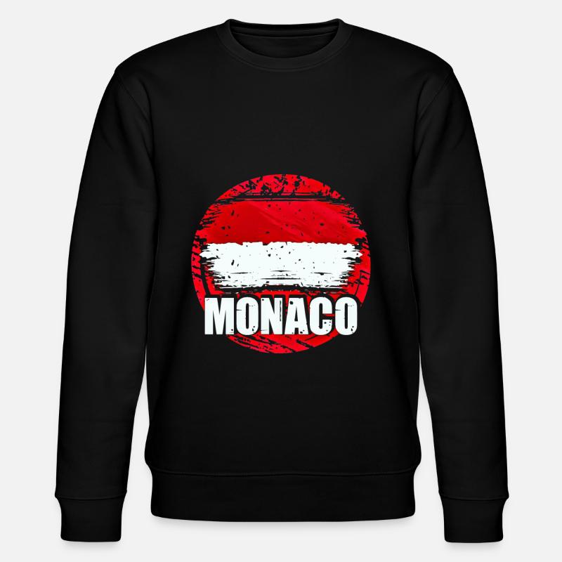 Monaco - Stanley/Stella CHANGER Unisex Organic Sweatshirt - black