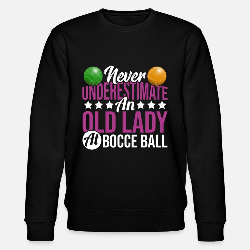Boccia - Stanley/Stella Unisex Bio-Sweatshirt CHANGER  - Schwarz