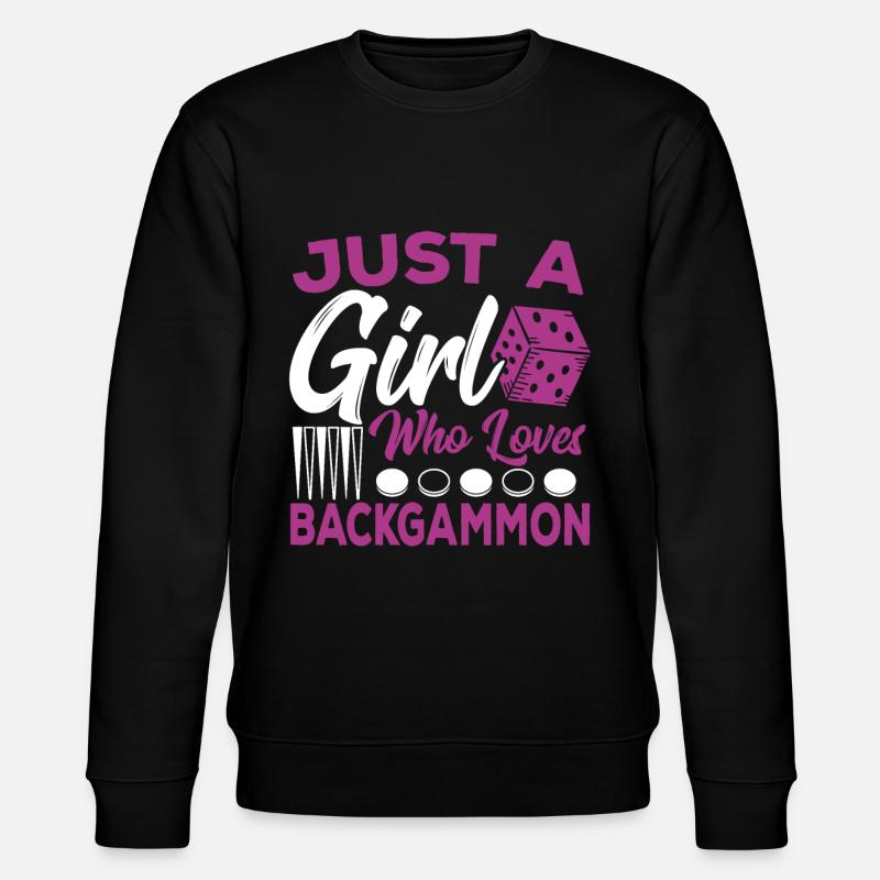 Backgammon - Sweat bio CHANGER Stanley/Stella Unisexe - noir