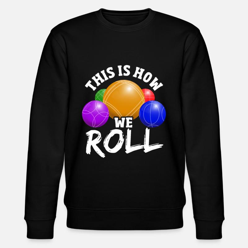 Bocce - Stanley/Stella CHANGER Unisex Organic Sweatshirt - black