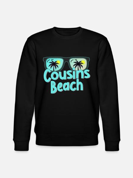 Cousins Beach - Stanley/Stella CHANGER Unisex Organic Sweatshirt - black