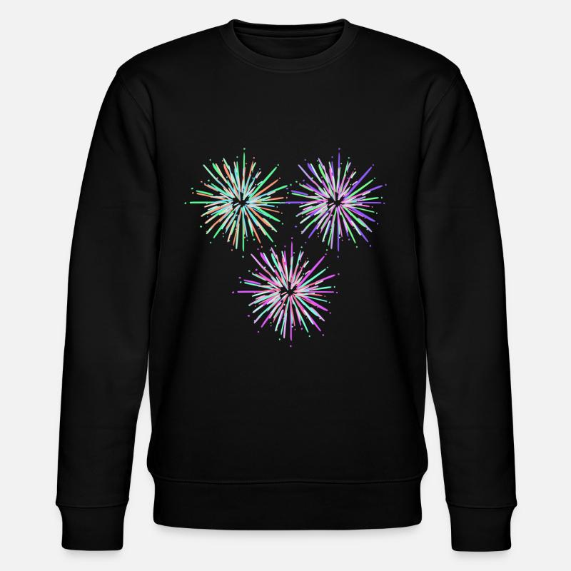 Fusée de feu d'artifice - Sweat bio CHANGER Stanley/Stella Unisexe - noir