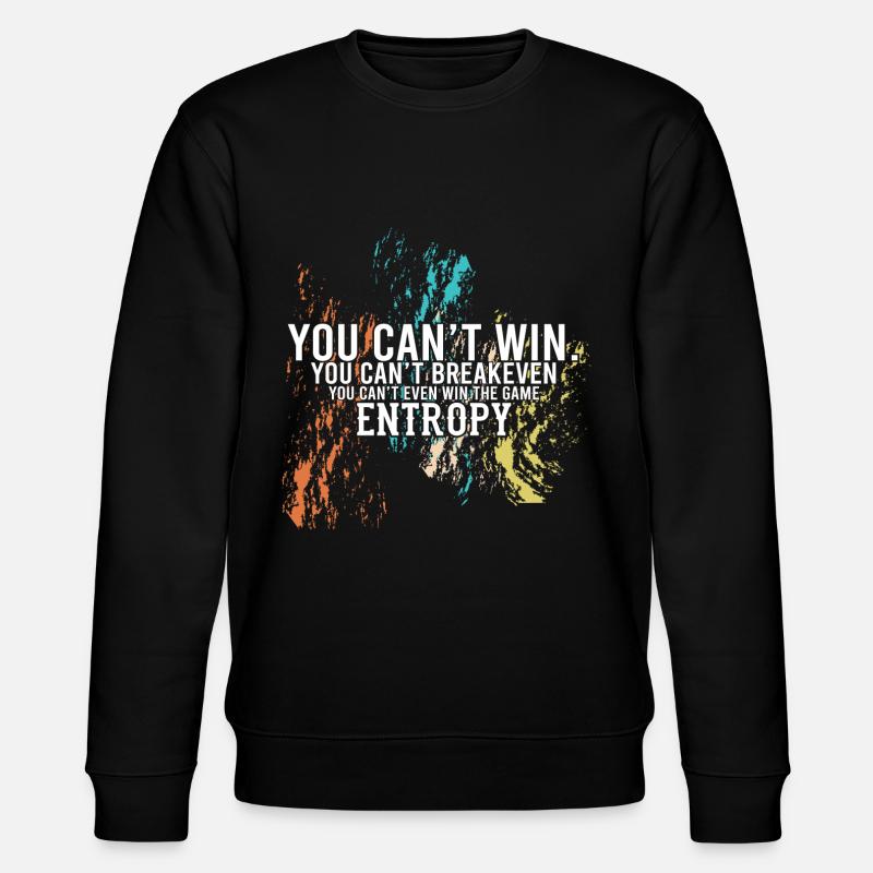entropy - Stanley/Stella CHANGER Unisex Organic Sweatshirt - black