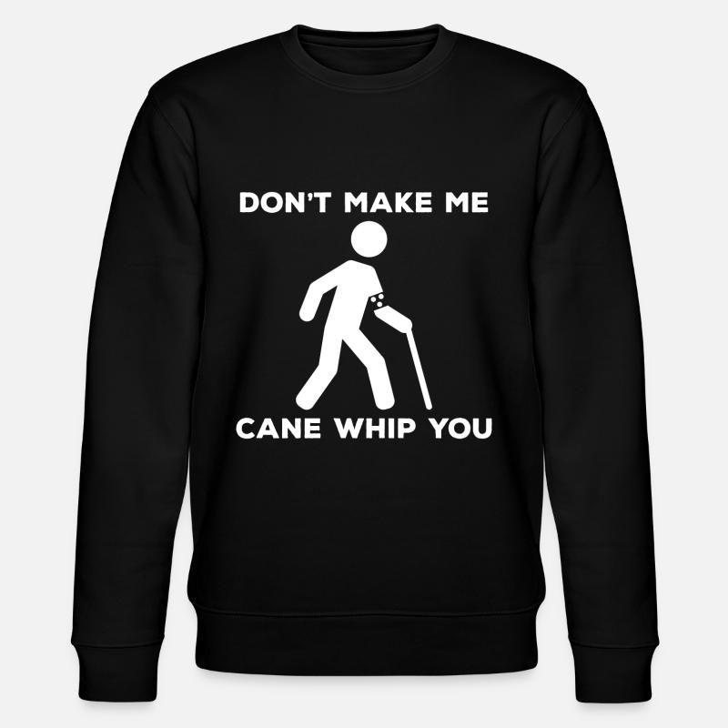 Visually impaired blind - Stanley/Stella CHANGER Unisex Organic Sweatshirt - black