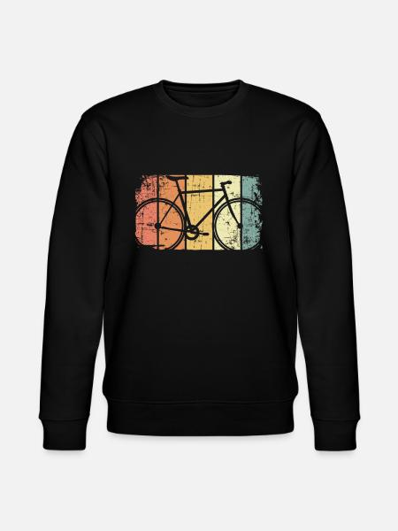 Bicycle - Stanley/Stella CHANGER Unisex Organic Sweatshirt - black
