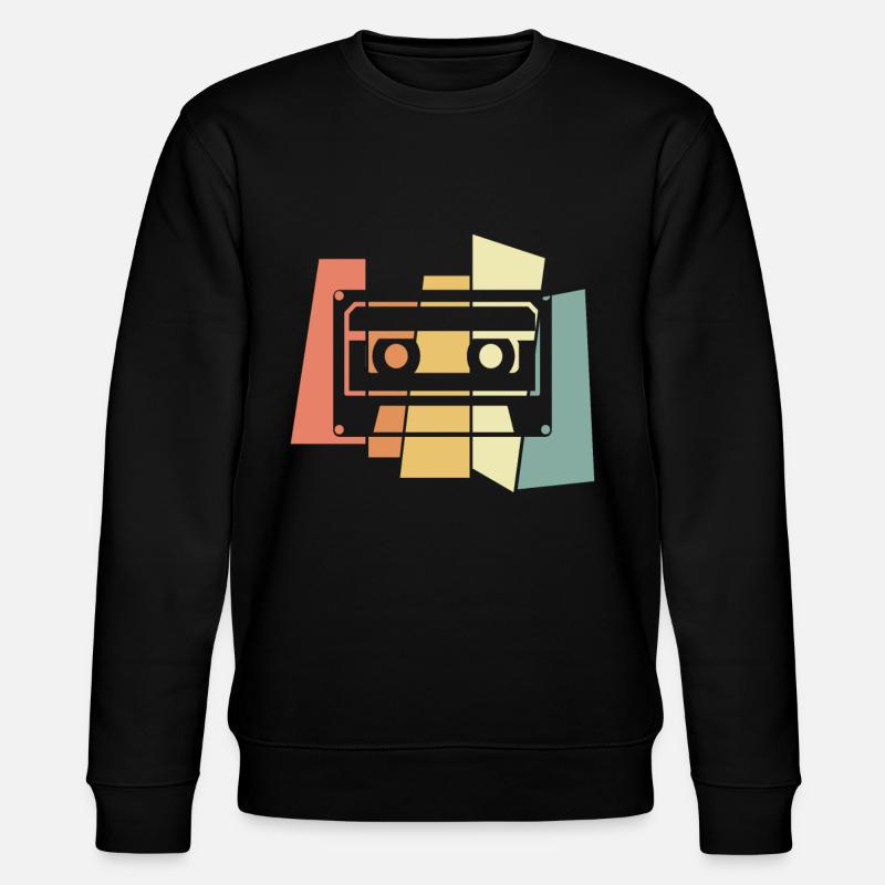 Kassette - Stanley/Stella Unisex Bio-Sweatshirt CHANGER  - Schwarz