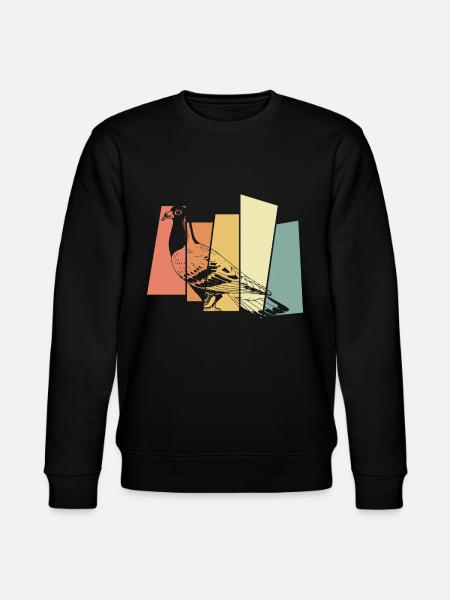 Pigeon - Sweat bio CHANGER Stanley/Stella Unisexe - noir
