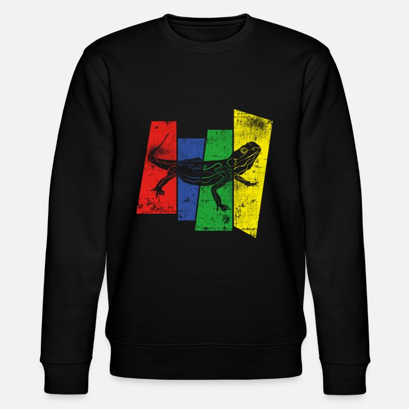 Lizard - Stanley/Stella CHANGER Unisex Organic Sweatshirt - black