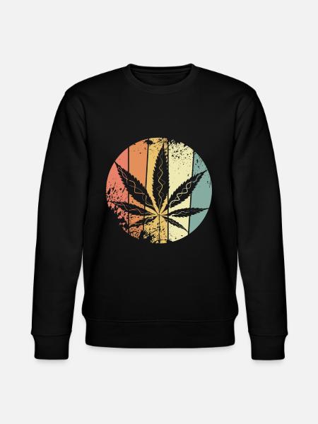 Hemp Cannabis - Stanley/Stella CHANGER Unisex Organic Sweatshirt - black