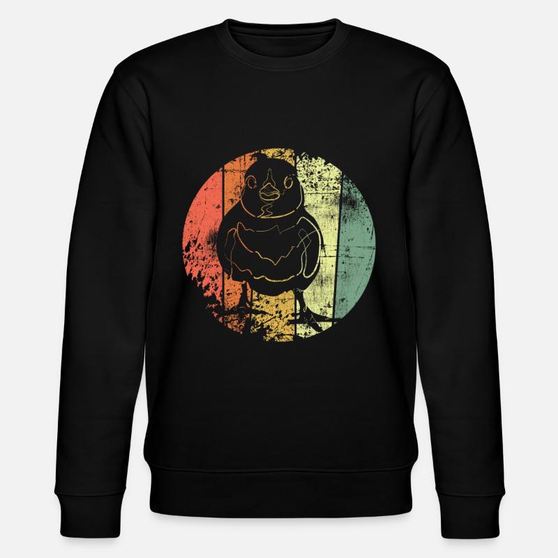 Chick - Stanley/Stella CHANGER Unisex Organic Sweatshirt - black