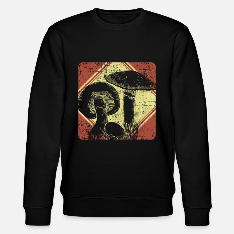 Champignon - Sweat bio CHANGER Stanley/Stella Unisexe - noir