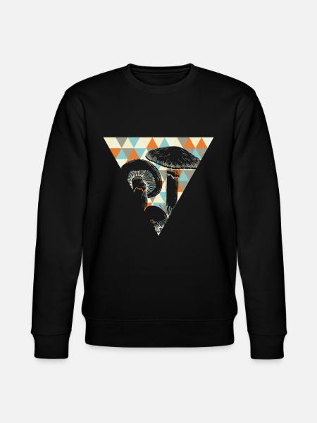 Champignons - Sweat bio CHANGER Stanley/Stella Unisexe - noir