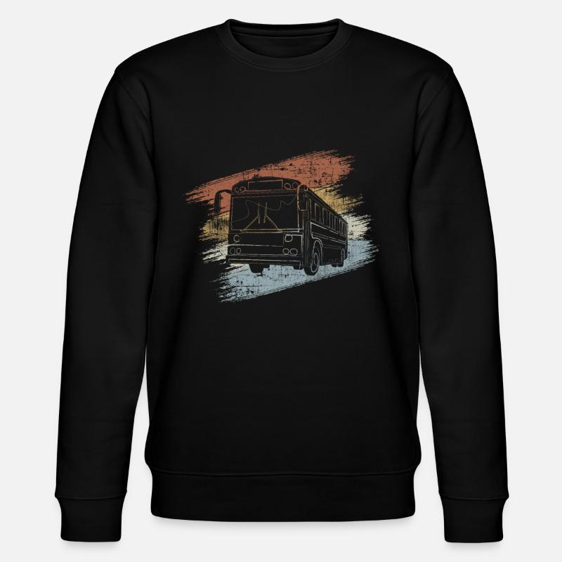 Chauffeur de bus - Sweat bio CHANGER Stanley/Stella Unisexe - noir