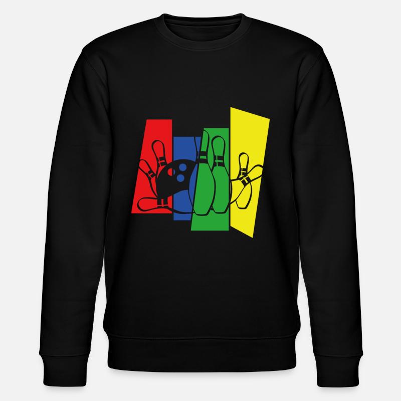 Bowling - Sweat bio CHANGER Stanley/Stella Unisexe - noir