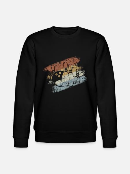 Bowling - Stanley/Stella Unisex Bio-Sweatshirt CHANGER  - Schwarz