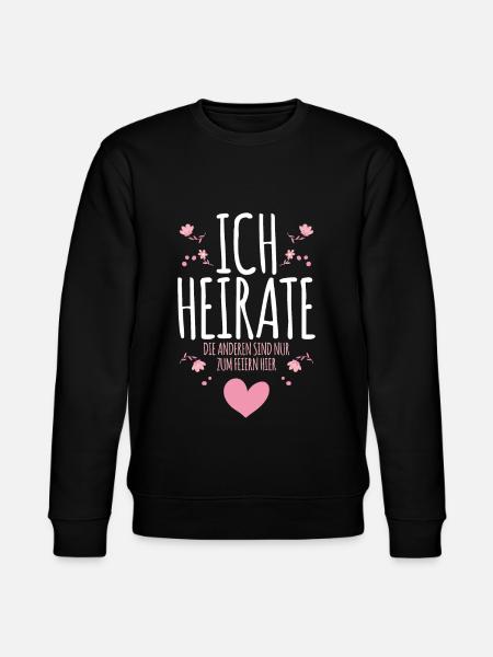 Bride Bachelor Party - Stanley/Stella CHANGER Unisex Organic Sweatshirt - black