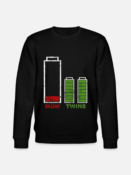 Gemini Mama - Stanley/Stella CHANGER Unisex Organic Sweatshirt - black