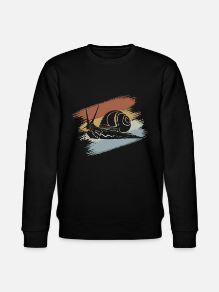 Snail - Stanley/Stella CHANGER Unisex Organic Sweatshirt - black