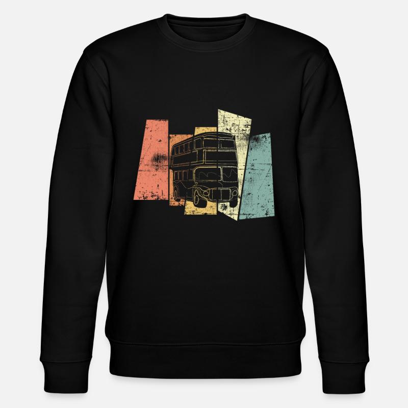 Bus de Londres - Sweat bio CHANGER Stanley/Stella Unisexe - noir