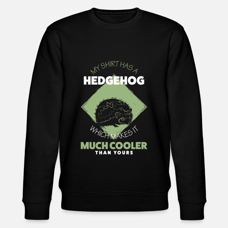 Hérisson - Sweat bio CHANGER Stanley/Stella Unisexe - noir