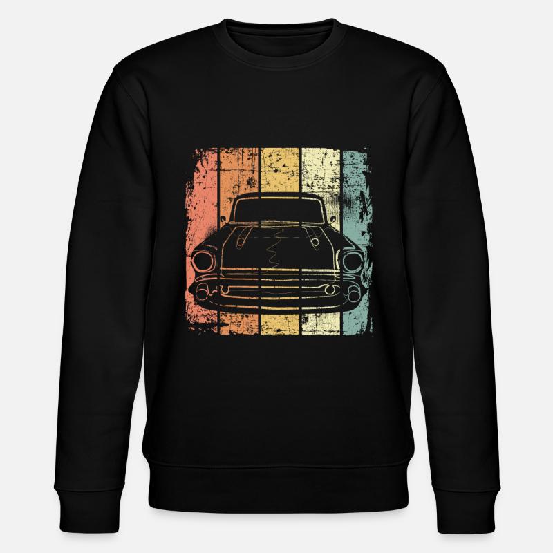 Auto retro - Sweat bio CHANGER Stanley/Stella Unisexe - noir