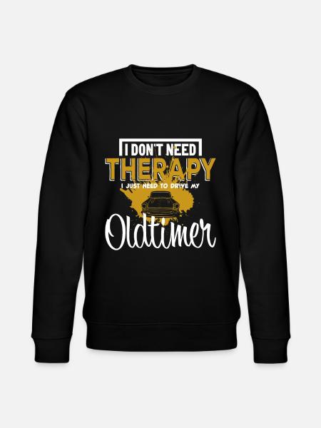 Oldtimer Car - Stanley/Stella CHANGER Unisex Organic Sweatshirt - black