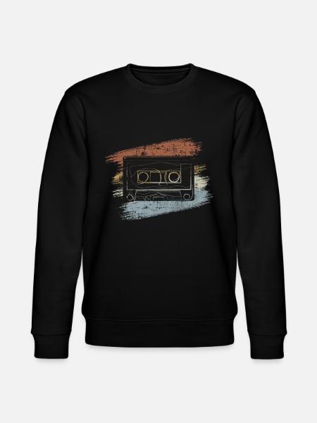 Cassette Vinyle - Sweat bio CHANGER Stanley/Stella Unisexe - noir