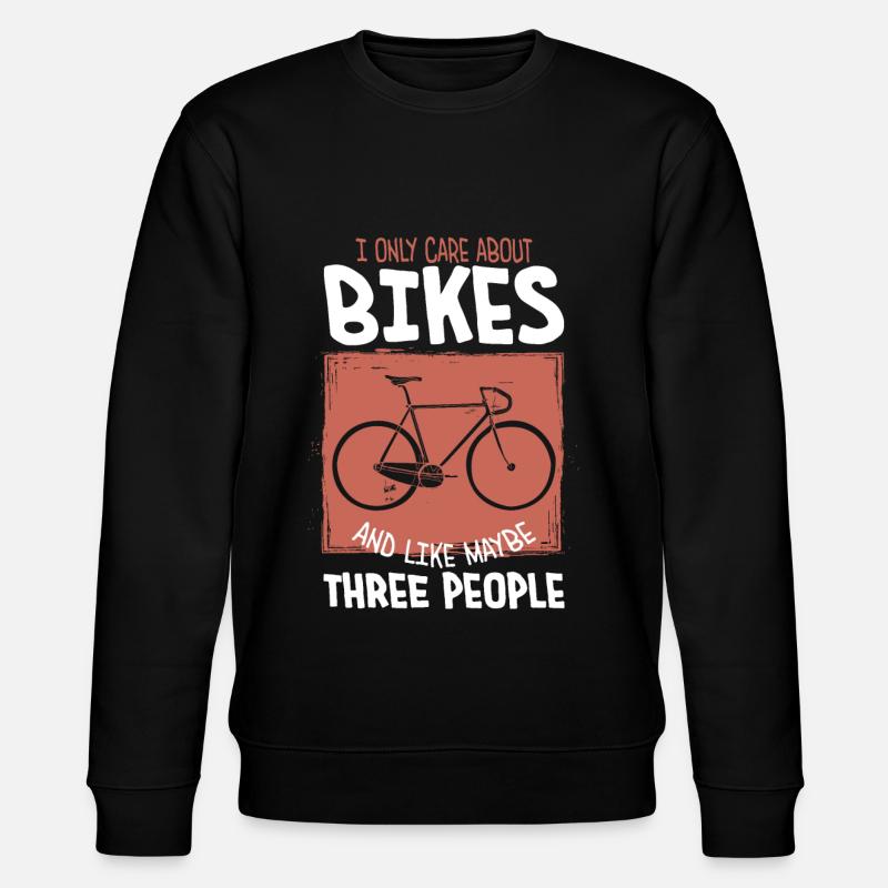 Vélo de course - Sweat bio CHANGER Stanley/Stella Unisexe - noir