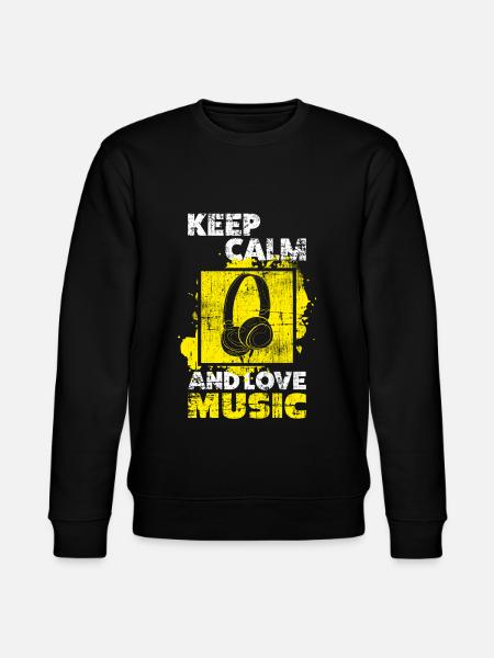 Musik - Stanley/Stella Unisex Bio-Sweatshirt CHANGER - Schwarz