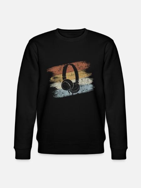 Headphones - Stanley/Stella CHANGER Unisex Organic Sweatshirt - black