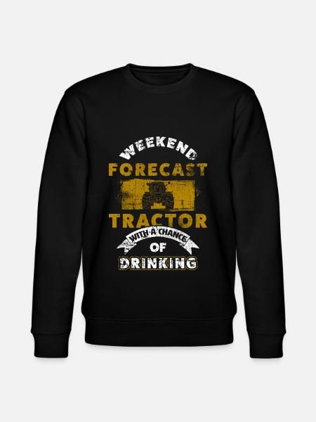 Traktor - Stanley/Stella Unisex Bio-Sweatshirt CHANGER  - Schwarz