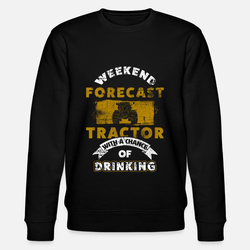 Traktor - Stanley/Stella Unisex Bio-Sweatshirt CHANGER - Schwarz