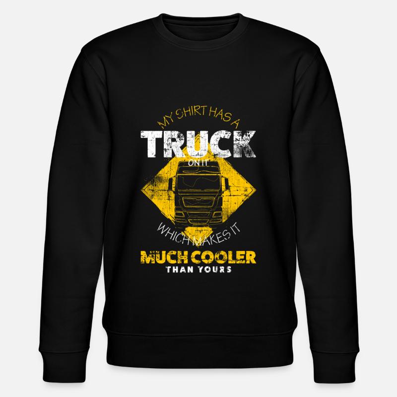 Truck - Stanley/Stella Unisex Bio-Sweatshirt CHANGER  - Schwarz