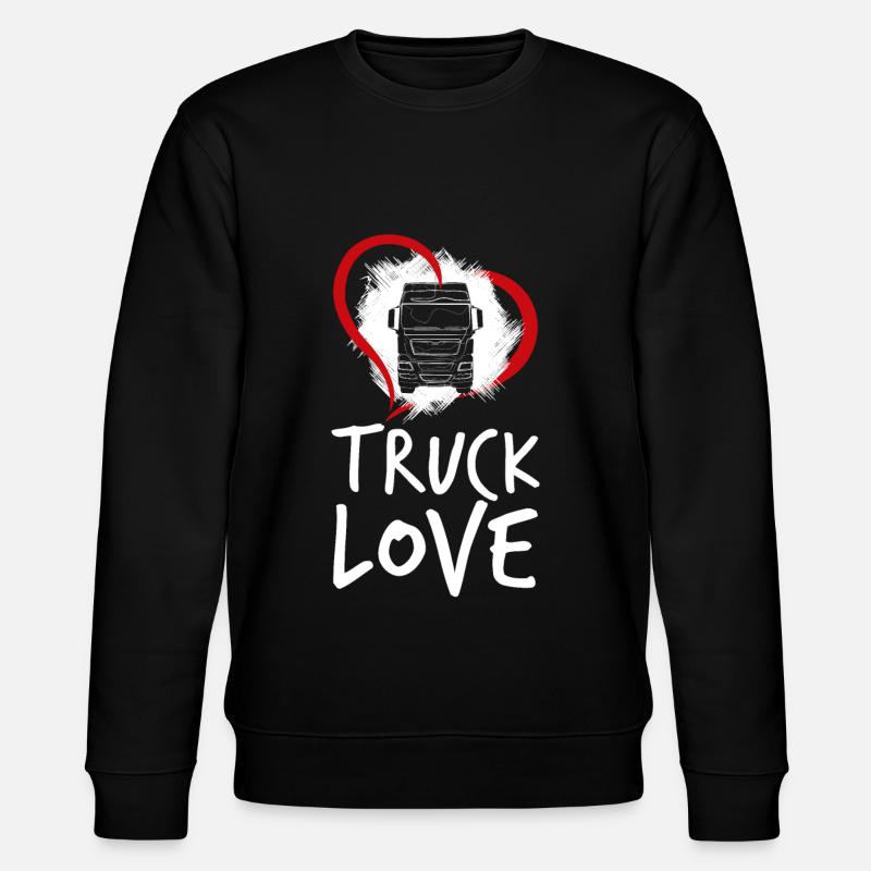 Truck - Stanley/Stella Unisex Bio-Sweatshirt CHANGER  - Schwarz