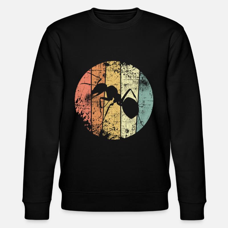 Fourmis - Sweat bio CHANGER Stanley/Stella Unisexe - noir