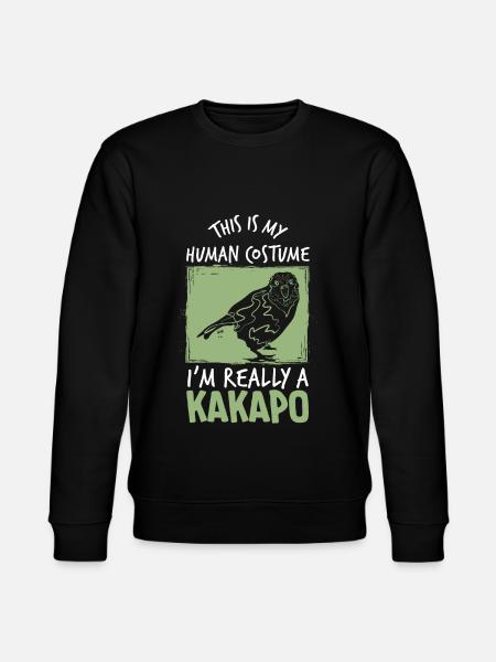 Kakapo Australia Costume - Stanley/Stella CHANGER Unisex Organic Sweatshirt - black