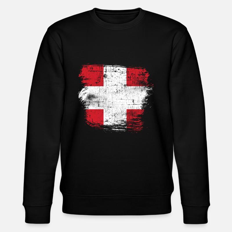 Suisse - Sweat bio CHANGER Stanley/Stella Unisexe - noir