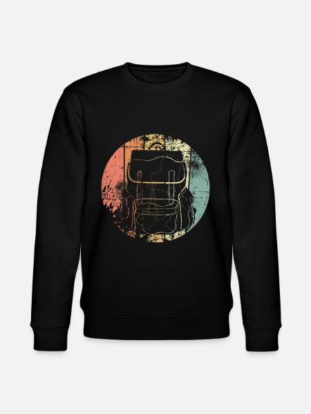 Backpacker Trips - Stanley/Stella CHANGER Unisex Organic Sweatshirt - black