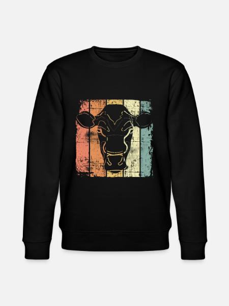 Cow Farm - Stanley/Stella CHANGER Unisex Organic Sweatshirt - black