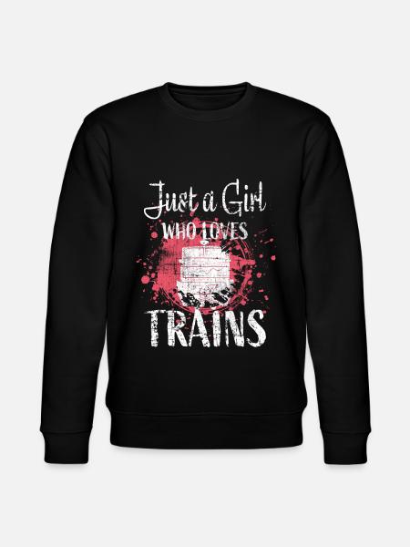 Trains filles de train - Sweat bio CHANGER Stanley/Stella Unisexe - noir