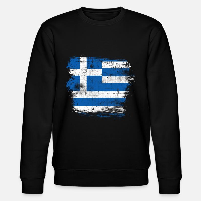 Grèce - Sweat bio CHANGER Stanley/Stella Unisexe - noir