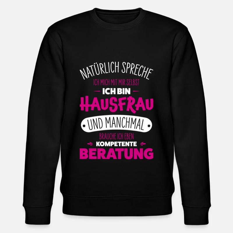 Femme au foyer - Sweat bio CHANGER Stanley/Stella Unisexe - noir