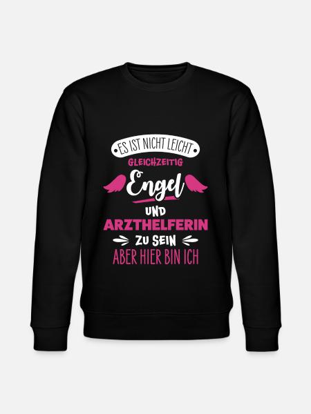 Arzthelferin - Stanley/Stella Unisex Bio-Sweatshirt CHANGER  - Schwarz