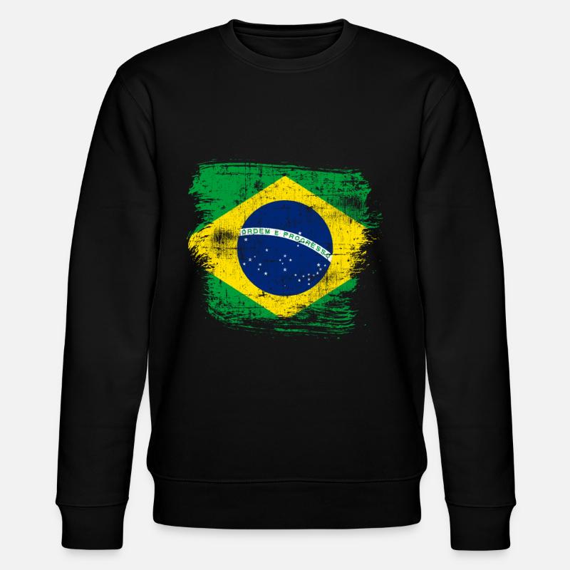 Brésil - Sweat bio CHANGER Stanley/Stella Unisexe - noir