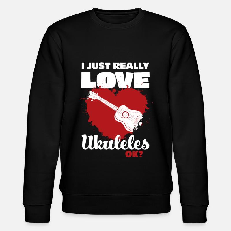 Ukulele - Sweat bio CHANGER Stanley/Stella Unisexe - noir