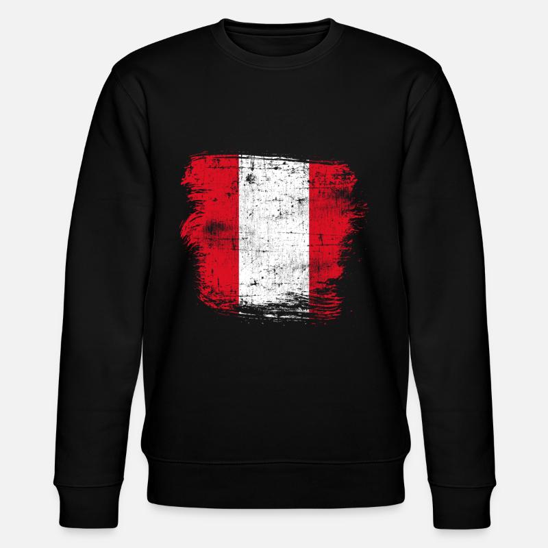 Pérou - Sweat bio CHANGER Stanley/Stella Unisexe - noir