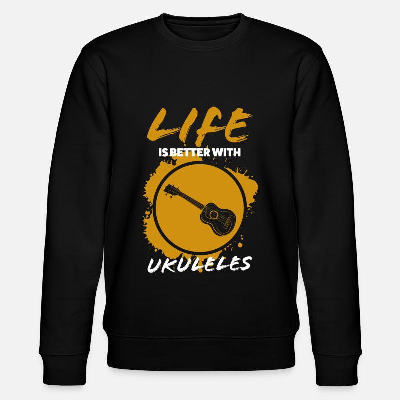 Ukulele - Sweat bio CHANGER Stanley/Stella Unisexe - noir