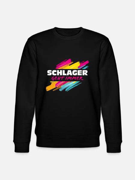 Schlager - Stanley/Stella Unisex Bio-Sweatshirt CHANGER - Schwarz