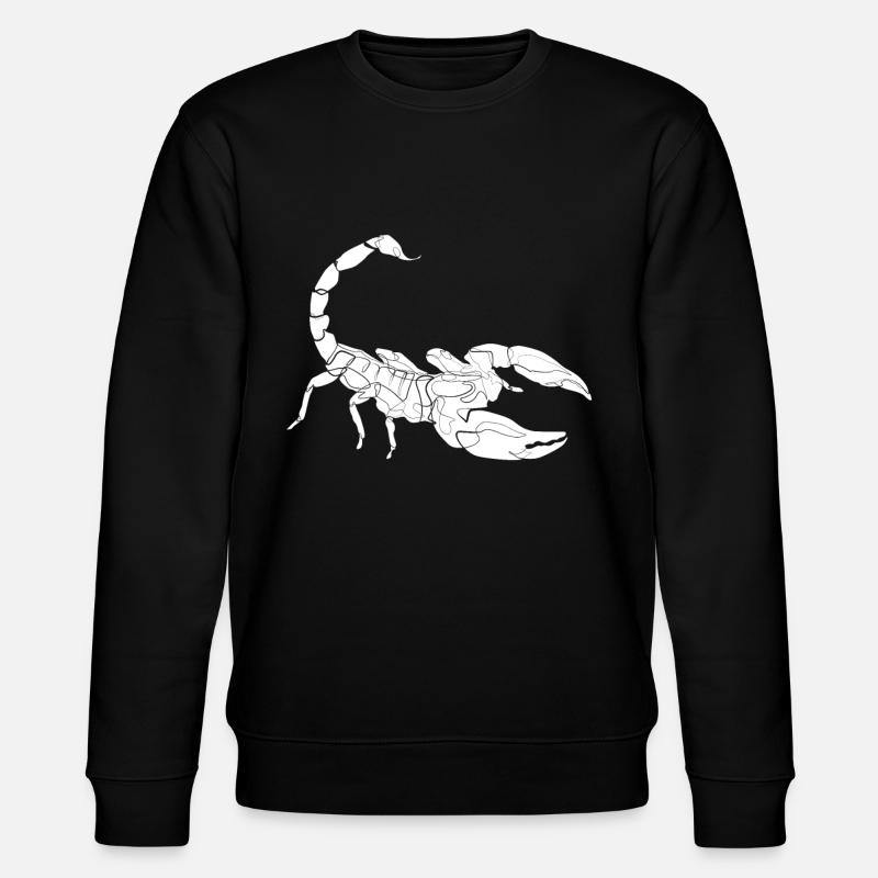Skorpion - Stanley/Stella Unisex Bio-Sweatshirt CHANGER - Schwarz
